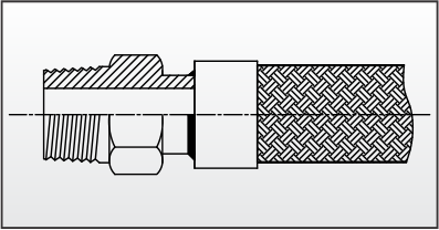 Fixed Male (Hexagon) Hf01